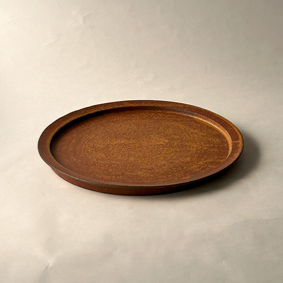 Nine Inch Plate Rule Rimmed 9-inch plate – IRODORI TABLE / pottery & tableware