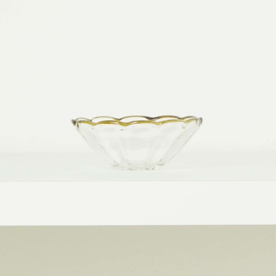 輪花豆花鉢