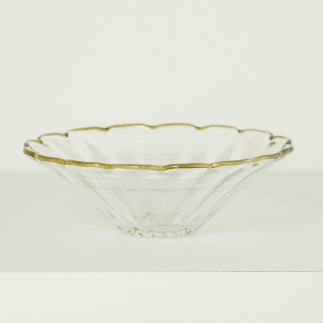 Round flower bowl
