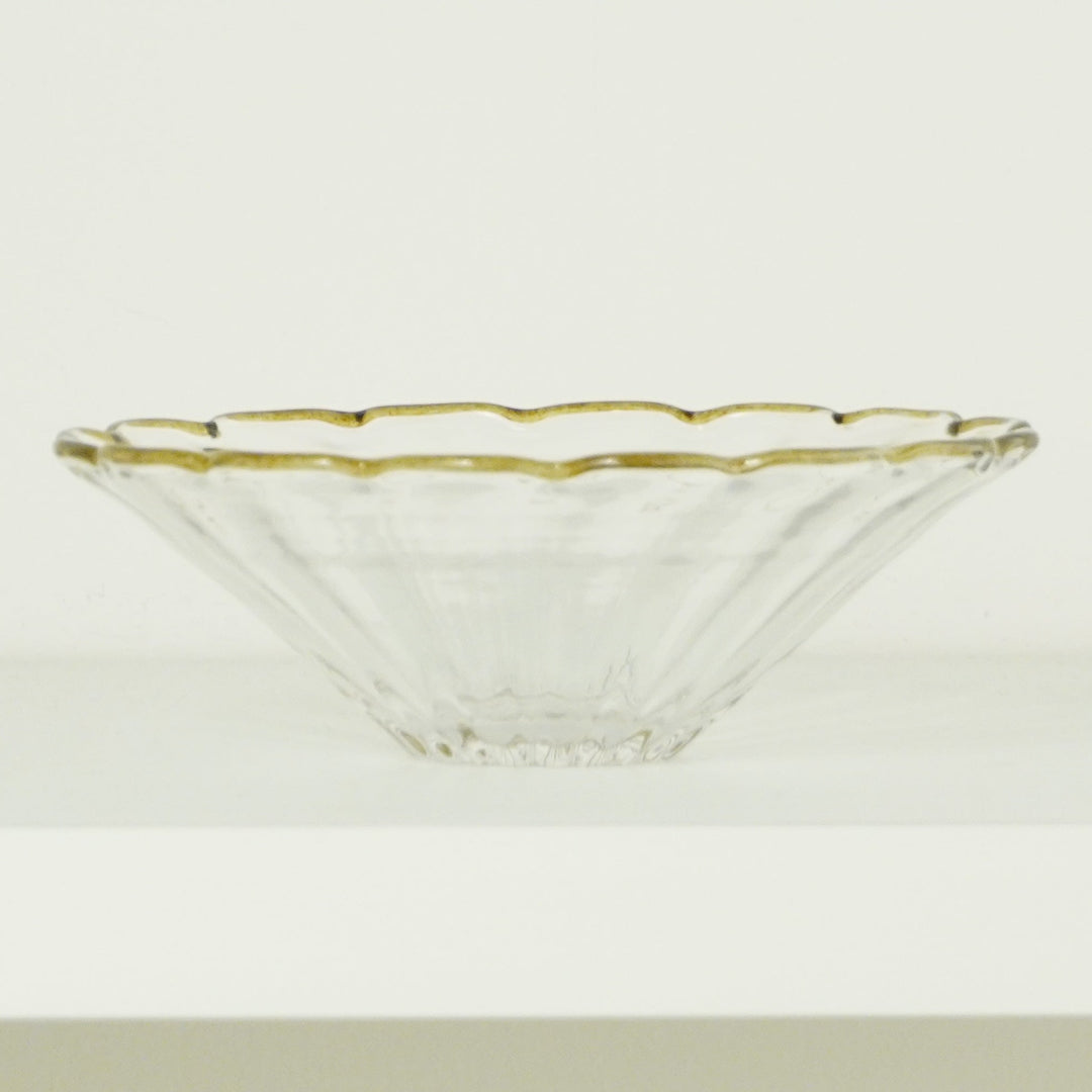 Round flower bowl