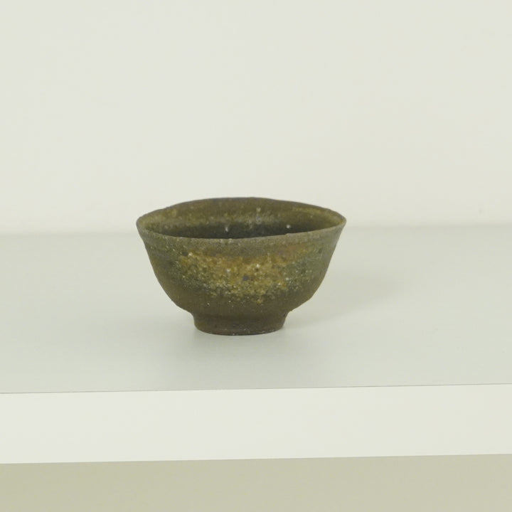 南蛮焼締ぐい吞み 9
