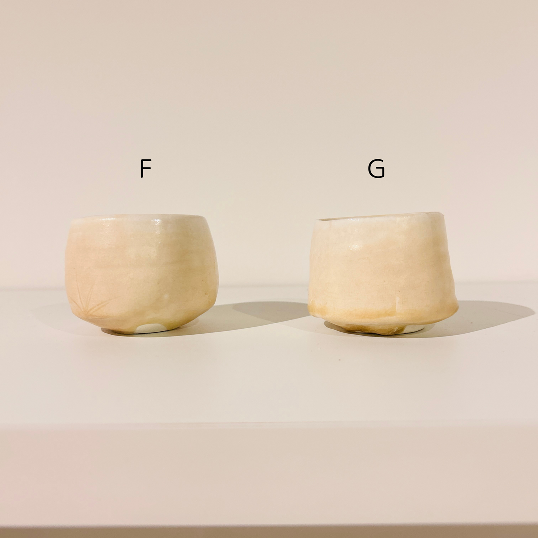 Flowing color sake cup