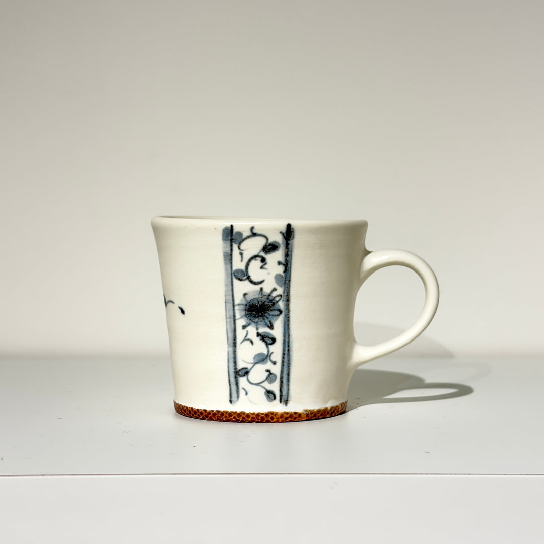 染付コーヒーカップ