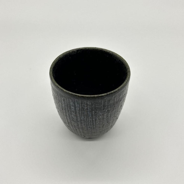 Shinogi black teacup