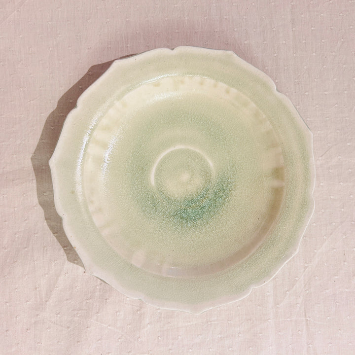 輪花6寸皿