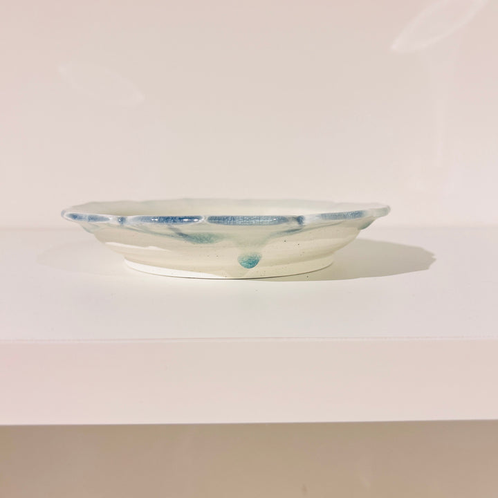 輪花6寸皿
