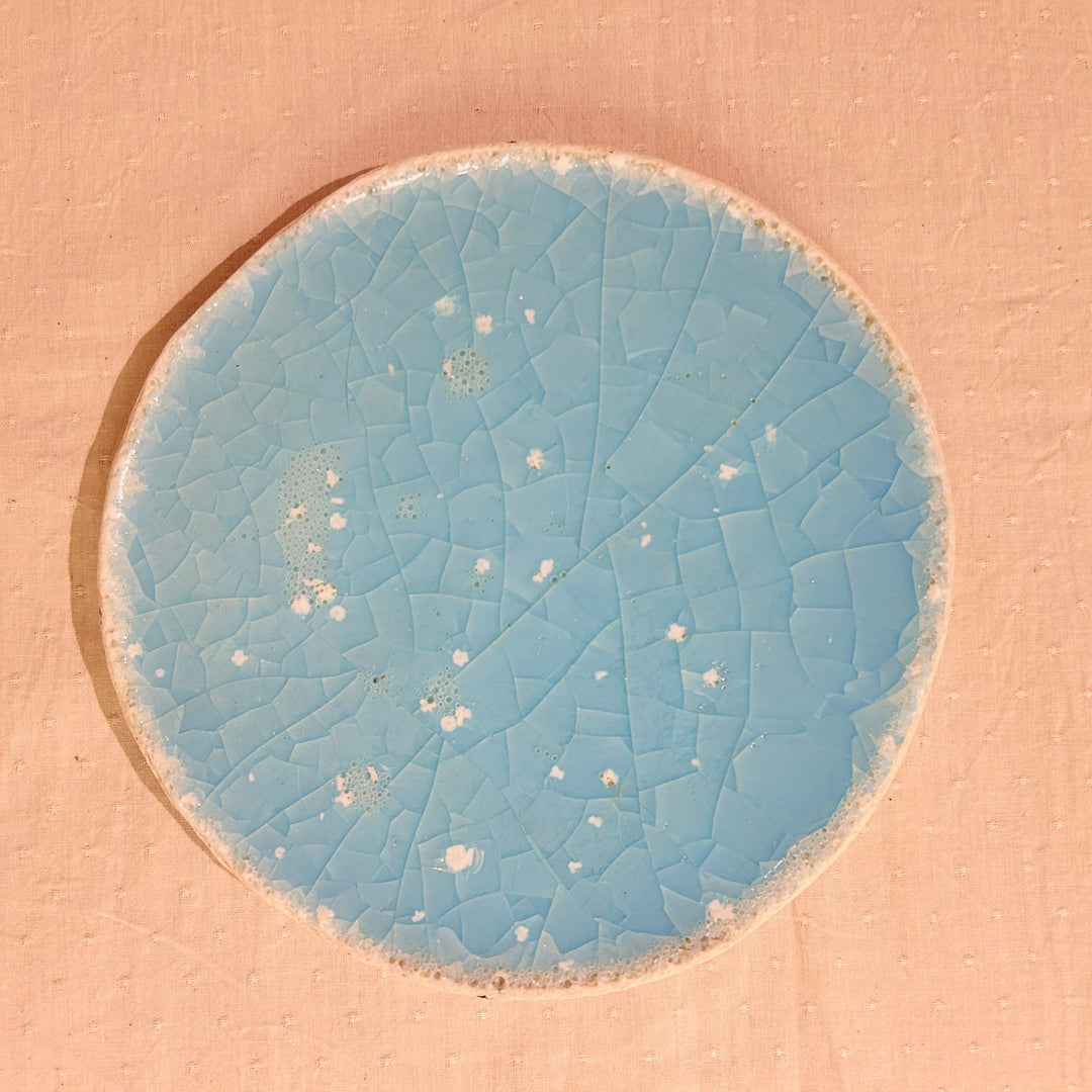 Glaze middle-sized plate
