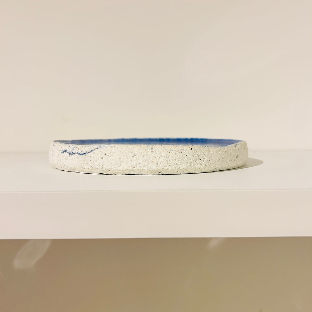 Glaze middle-sized plate