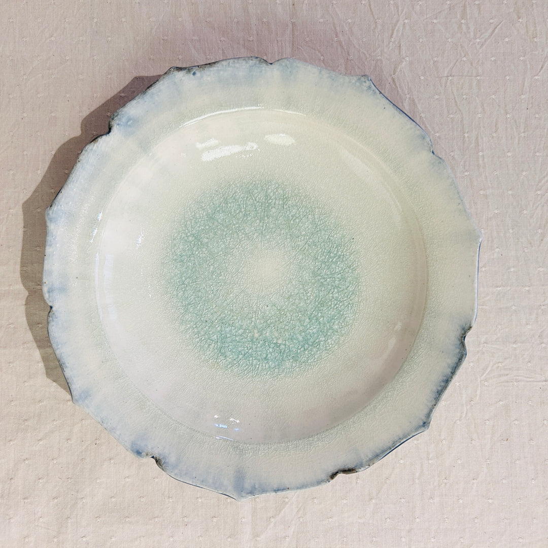 Flower ring big plate