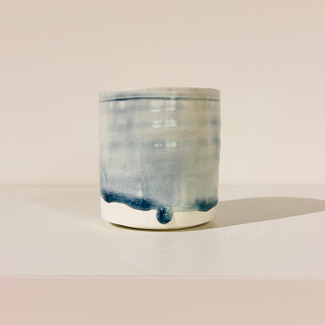 流彩湯呑