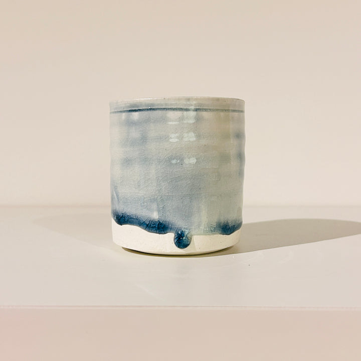 流彩湯呑