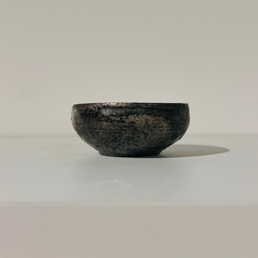 Ash-glazed sake cup 163