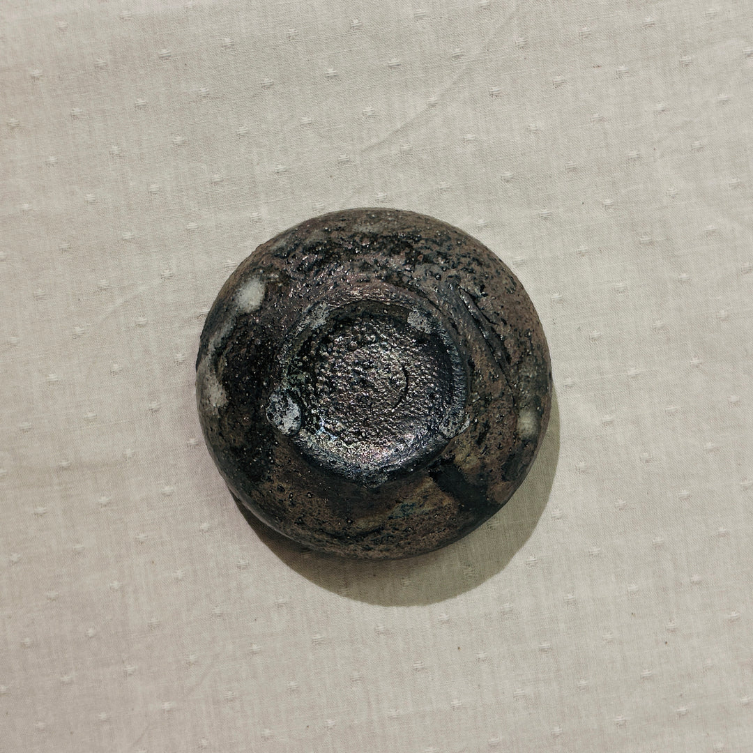 Ash-glazed sake cup 163