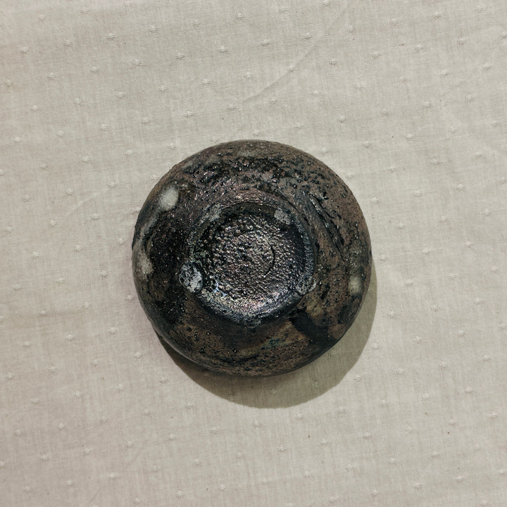 Ash-glazed sake cup 163