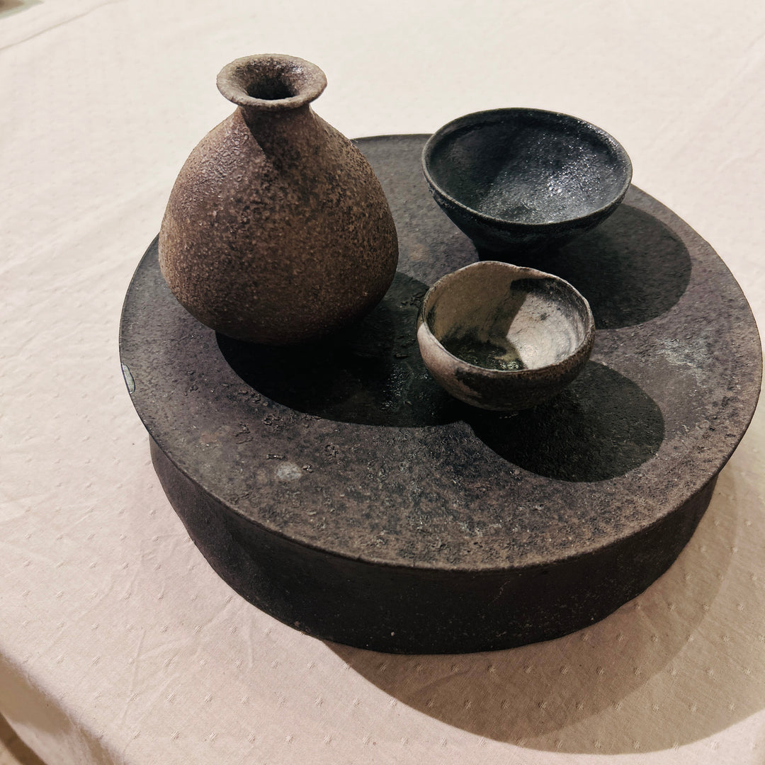 1 pedestal plate