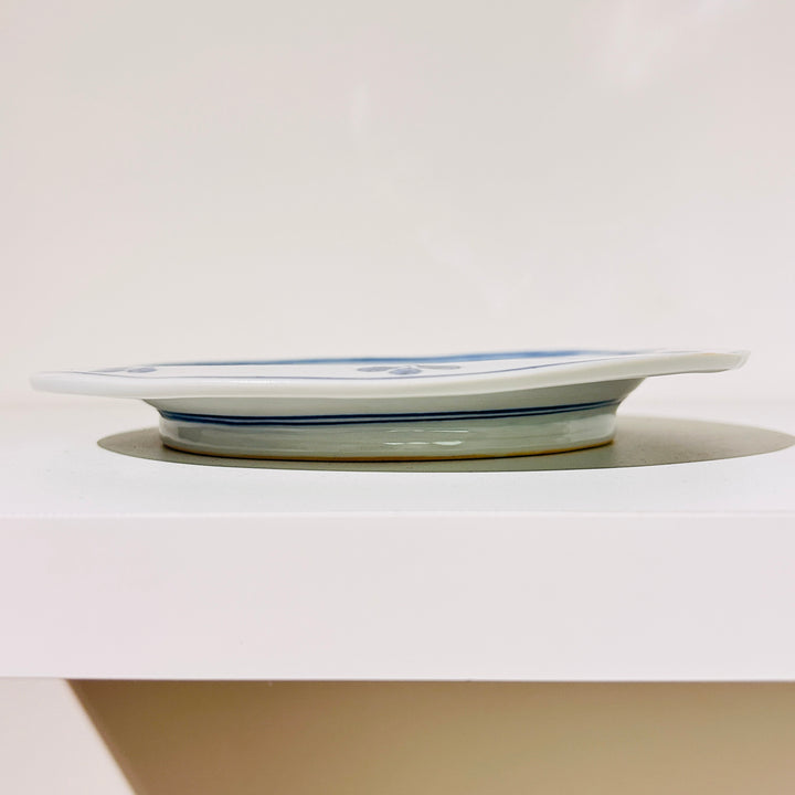 Rimmed Plate: Romance of the Three Kingdoms, Zhao Yun and Adou