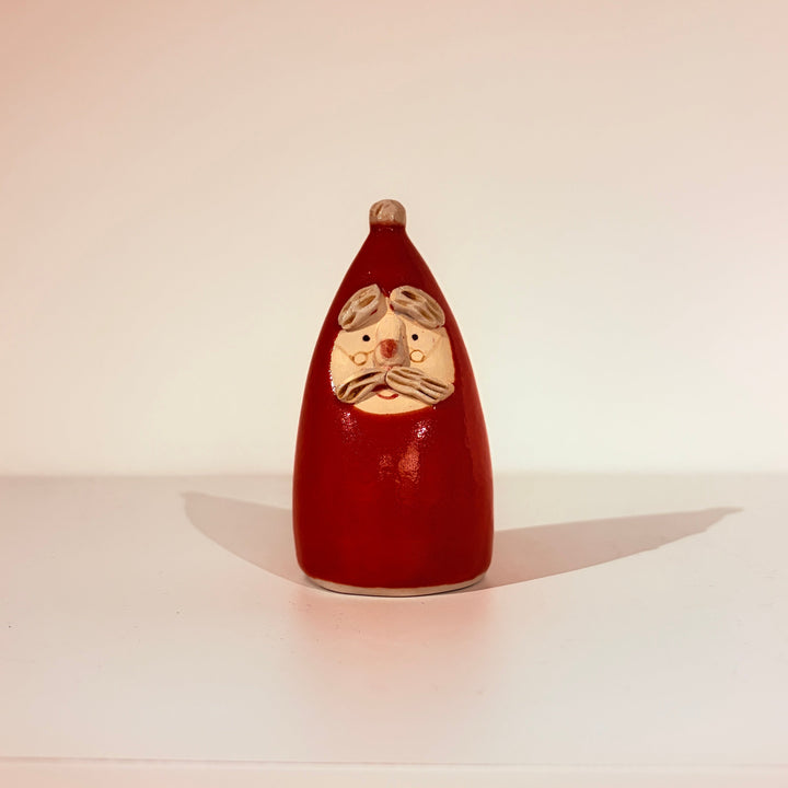 陶器のサンタクロース