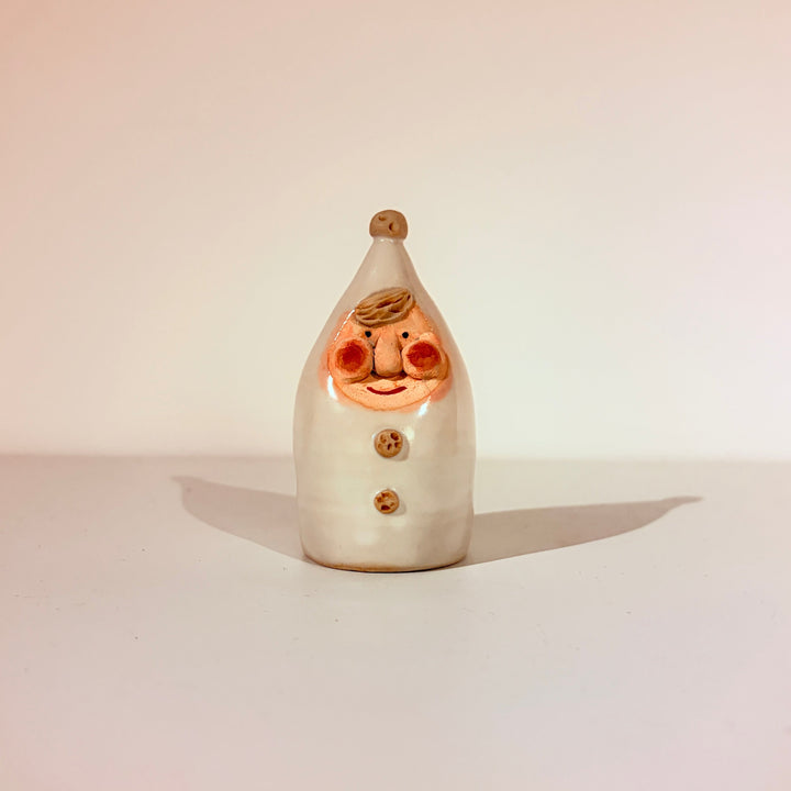 陶器のサンタクロース