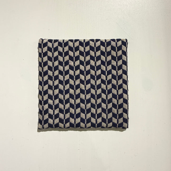 こぎん刺し　ポットマット