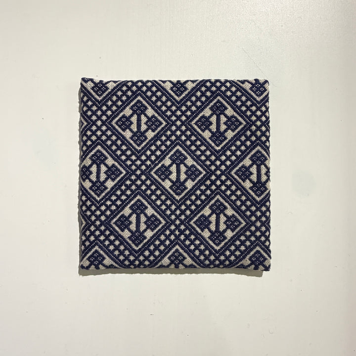 こぎん刺し　ポットマット