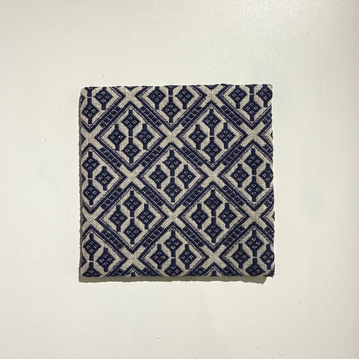 こぎん刺し　ポットマット