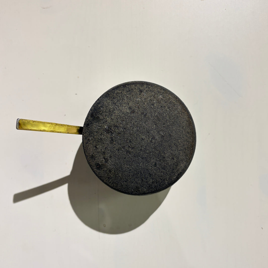 焼き締めシュガーポット