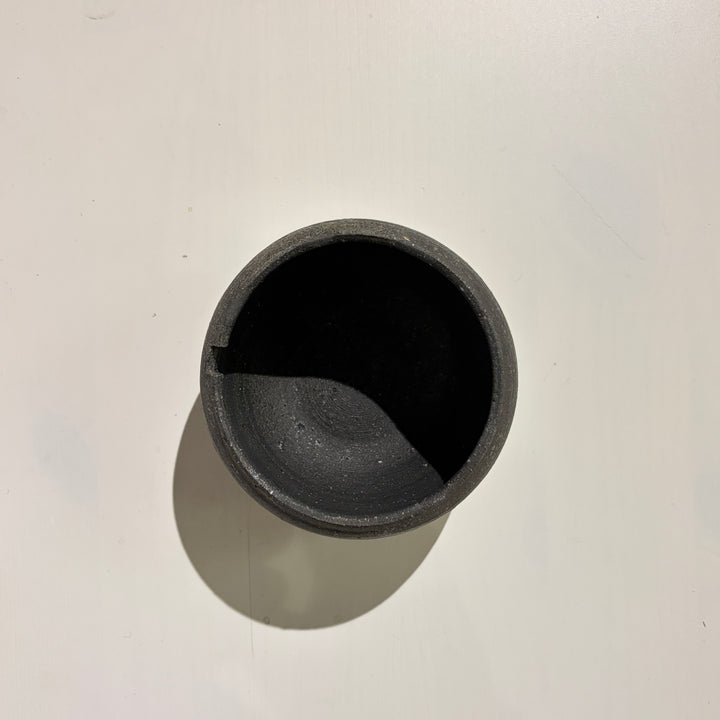 焼き締めシュガーポット