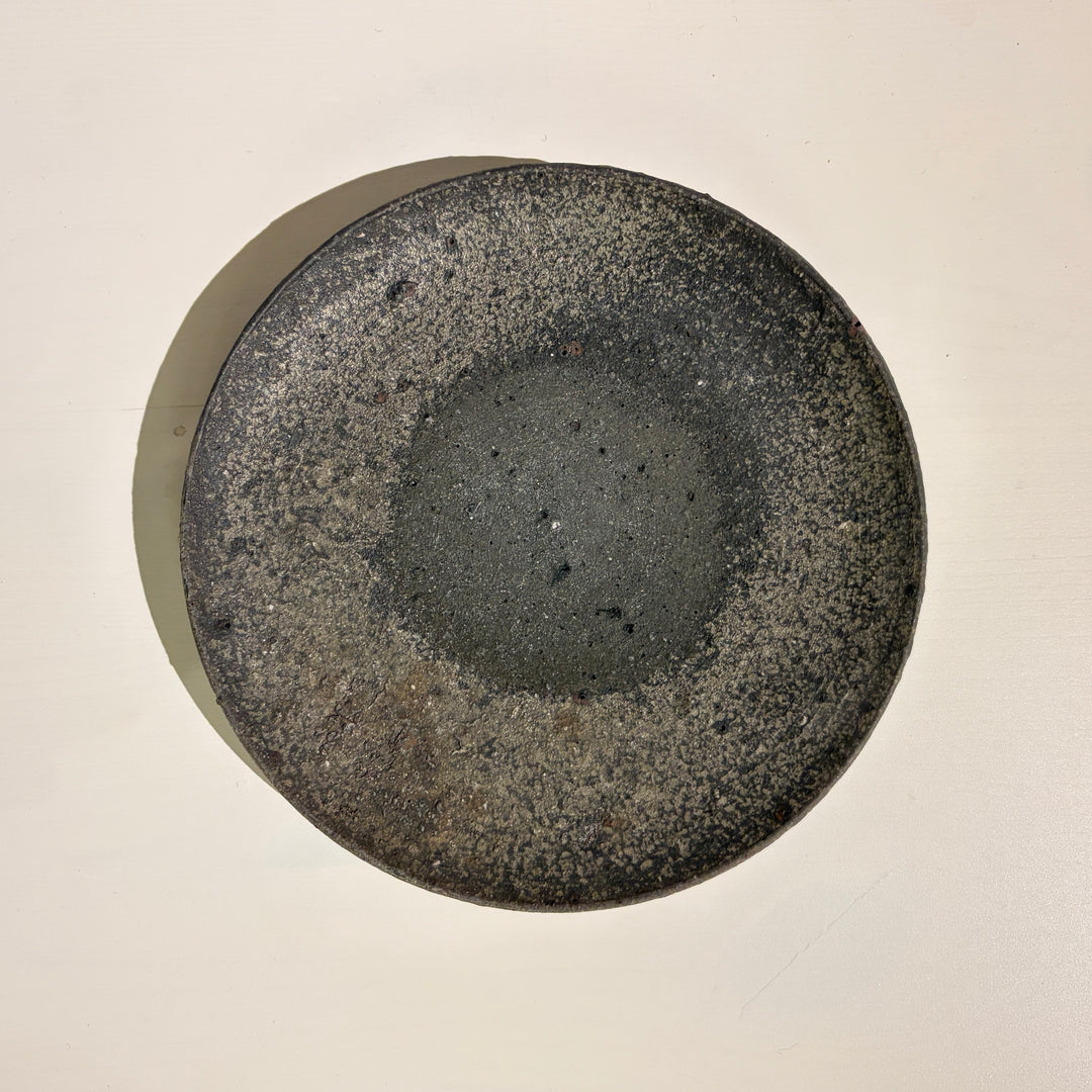 焼締　フラット小皿
