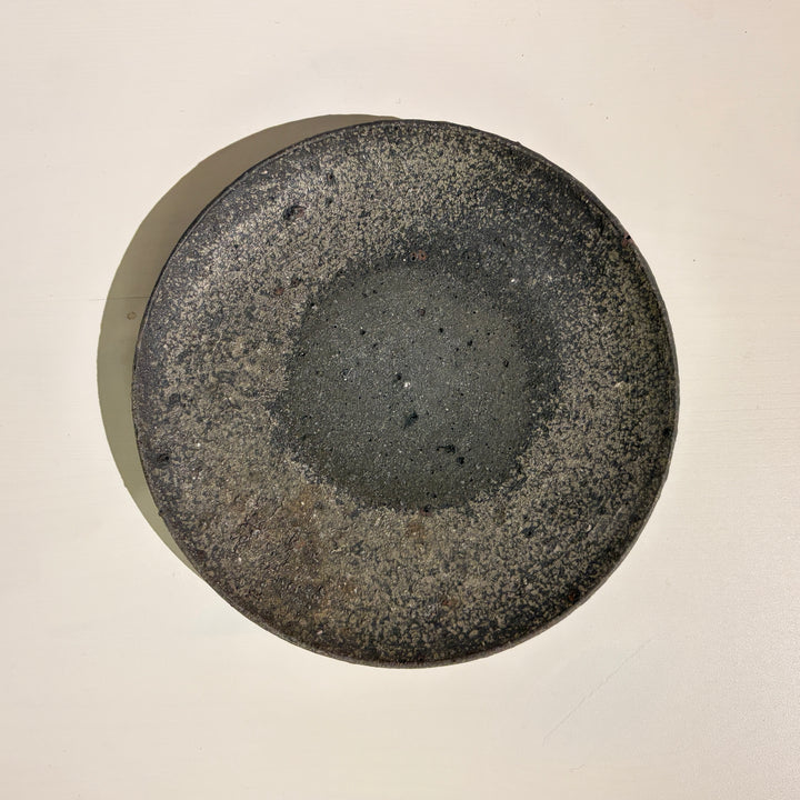 焼締　フラット小皿