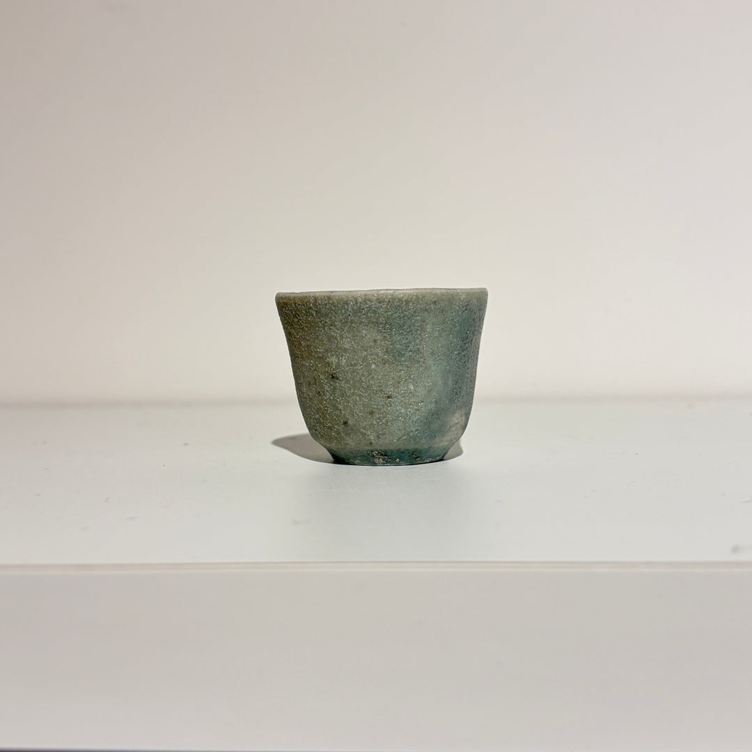 白土南蛮青磁茶杯