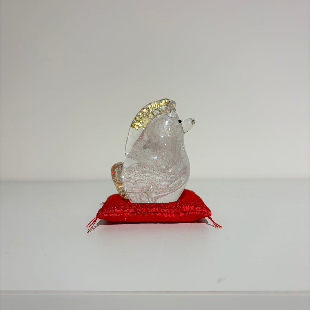 ガラスの干支（馬）