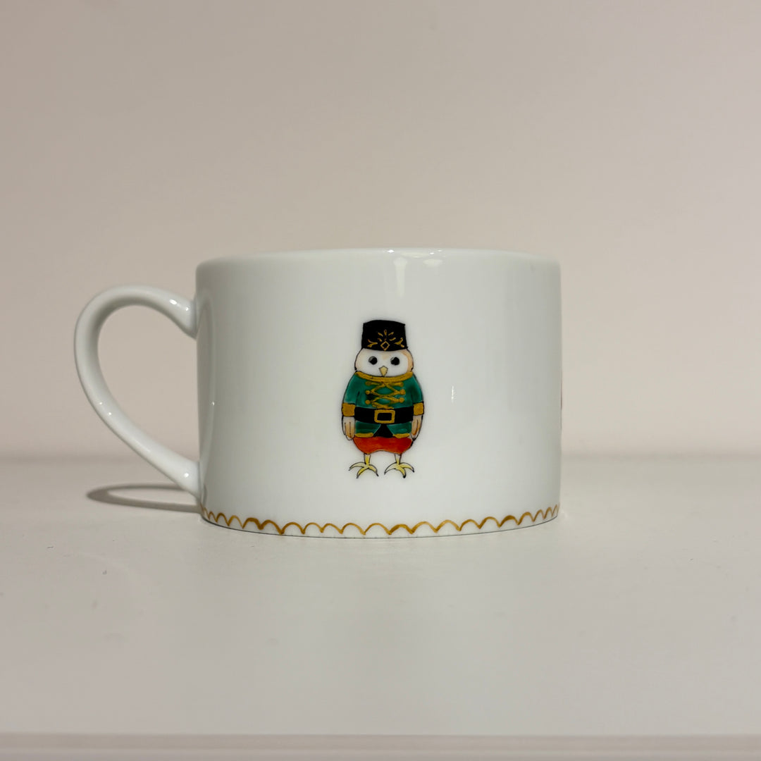 くるみ割り人形フクロウ　マグ