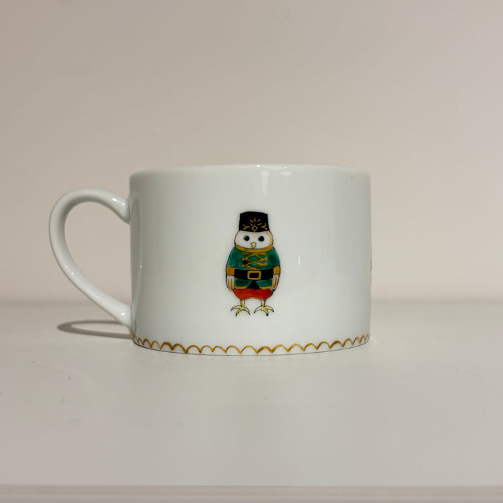 くるみ割り人形フクロウ　マグ